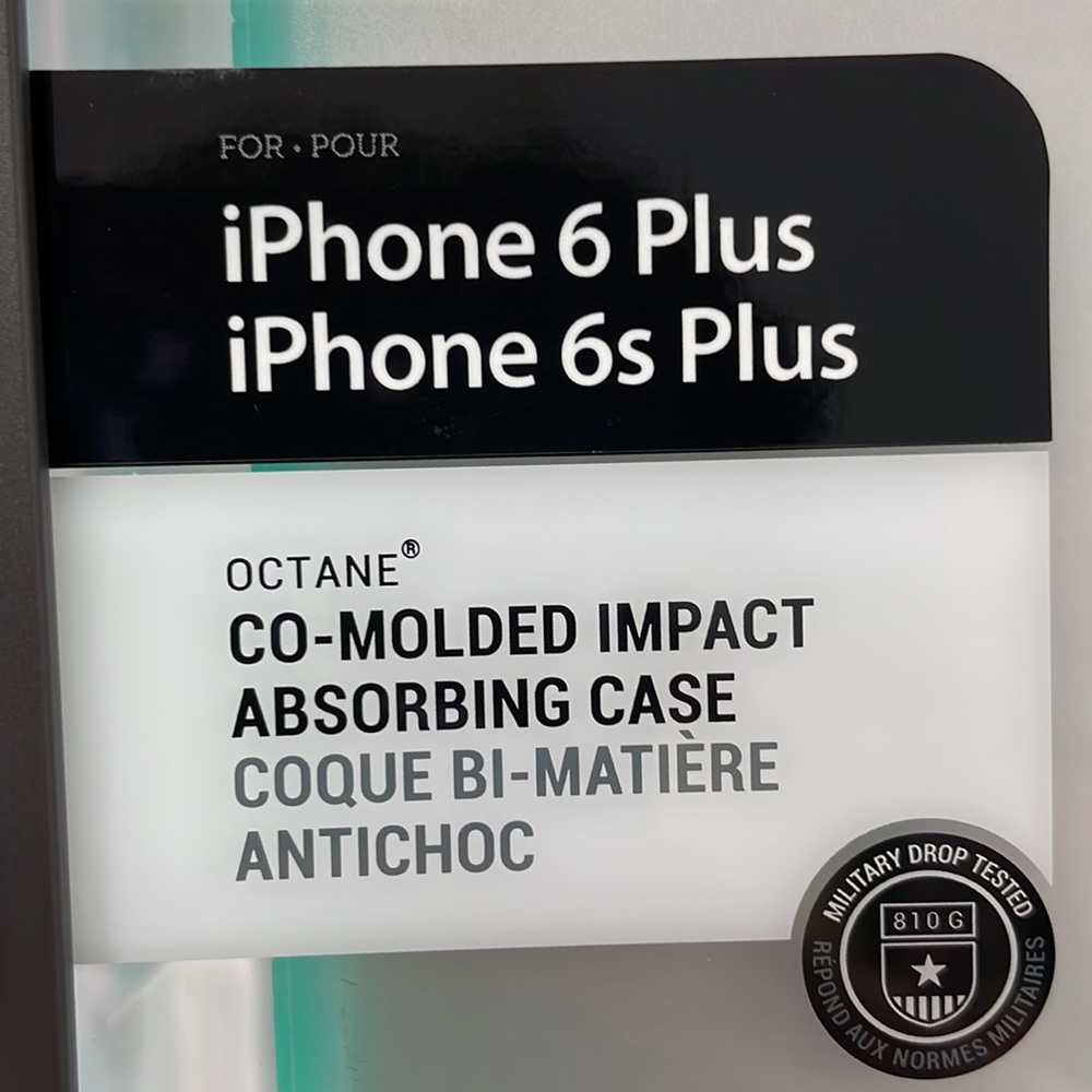 NEW iPhone 6 Plus, 6S Plus INCIPIO OCTANE Impact Absorbing Clear Case - Picture 3 of 9